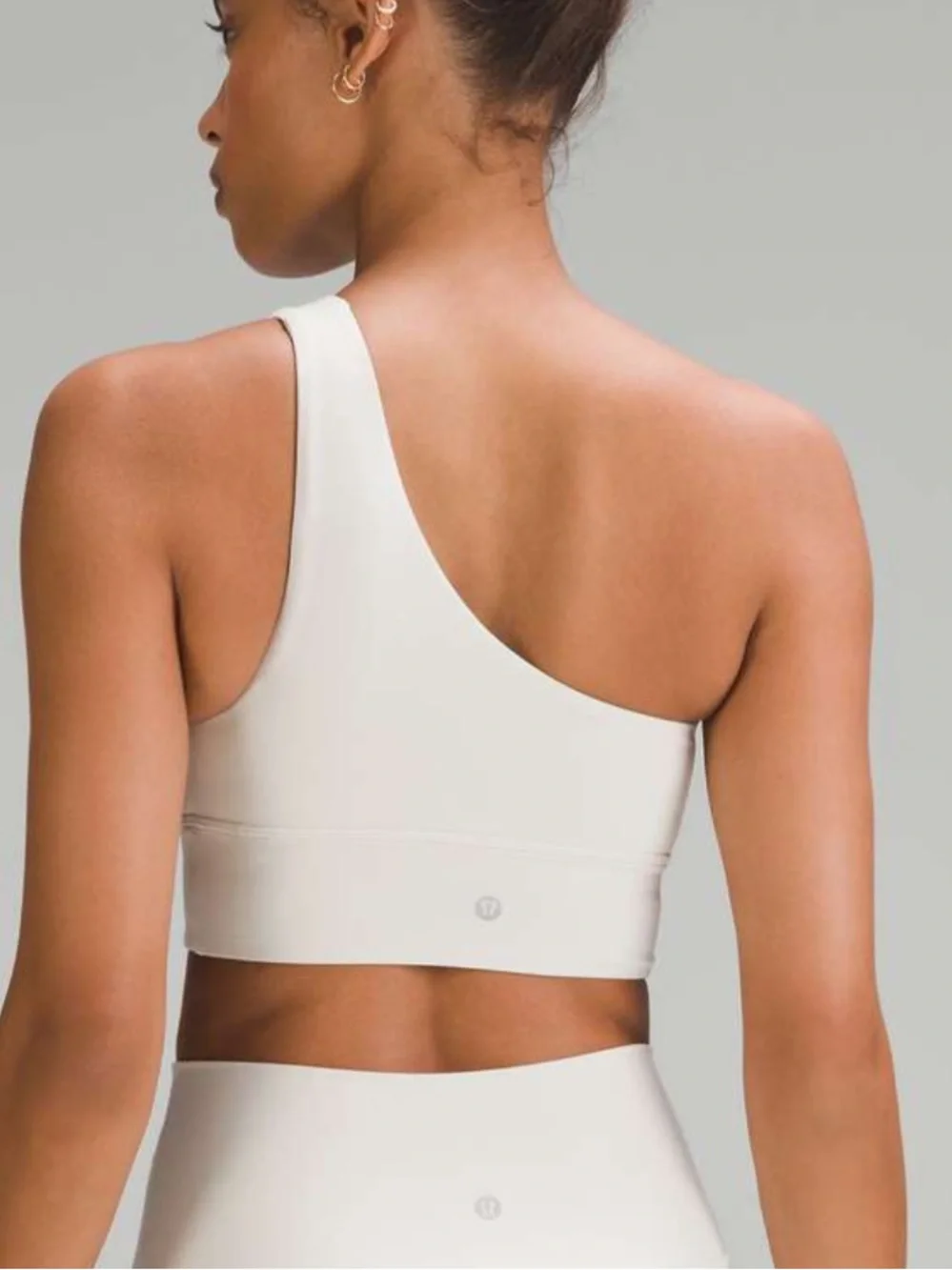 Lululemon Align Asymmetrical Bra *Light Support, A/B Cup Bone 4